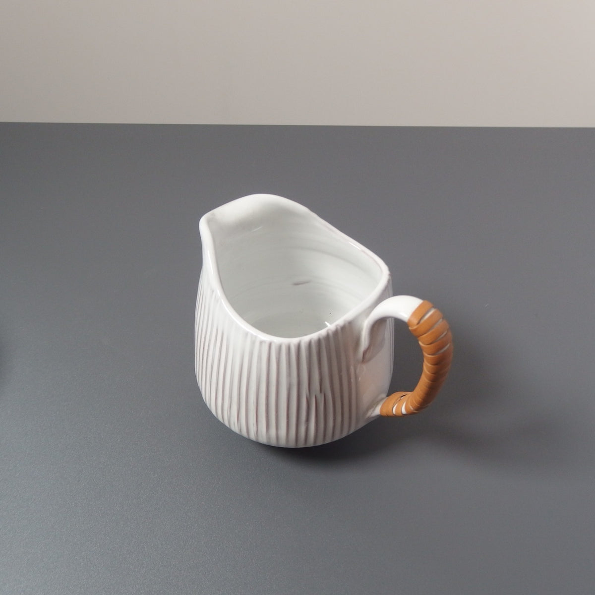 Løvemose （ロウエモーズ） Hvidsten creamer & sugar bowl │ 北欧ヴィンテージ デンマーク 食器 ボウル クリーマー 陶磁器