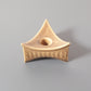 【北欧 ヴィンテージ】 Quistgaard （クイストゴー ）  Relief （レリーフ） triangular candle holder
