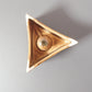 【北欧 ヴィンテージ】 Quistgaard （クイストゴー ）  Relief （レリーフ） triangular candle holder