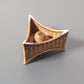 【北欧 ヴィンテージ】 Quistgaard （クイストゴー ）  Relief （レリーフ） triangular candle holder