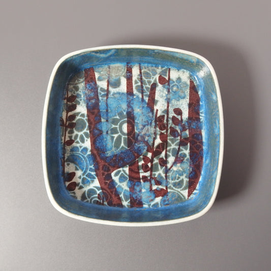 【北欧 ヴィンテージ】Royal copenhagen （ロイヤルコペンハーゲン） Baca （バッカ）square plate