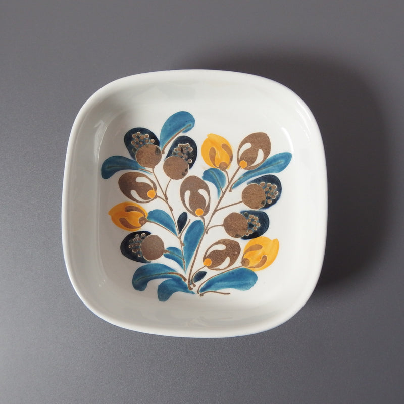 Royal copenhagen （ロイヤルコペンハーゲン） Baca （バッカ）square plate │ 北欧ヴィンテージ デンマーク 食器 プレート 陶磁器