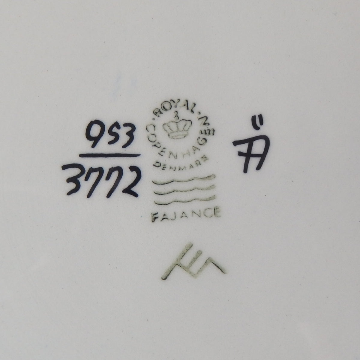Royal copenhagen （ロイヤルコペンハーゲン） Baca （バッカ）square plate │ 北欧ヴィンテージ デンマーク 食器 プレート 陶磁器