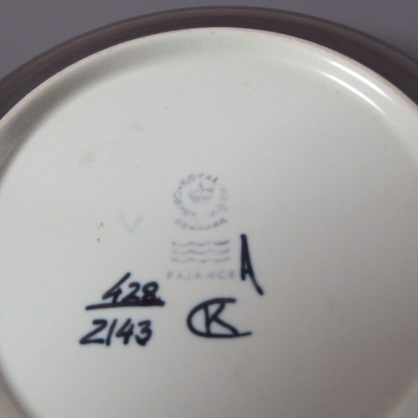 【北欧 ヴィンテージ】Royal copenhagen （ロイヤルコペンハーゲン） Tenera （テネラ） plate