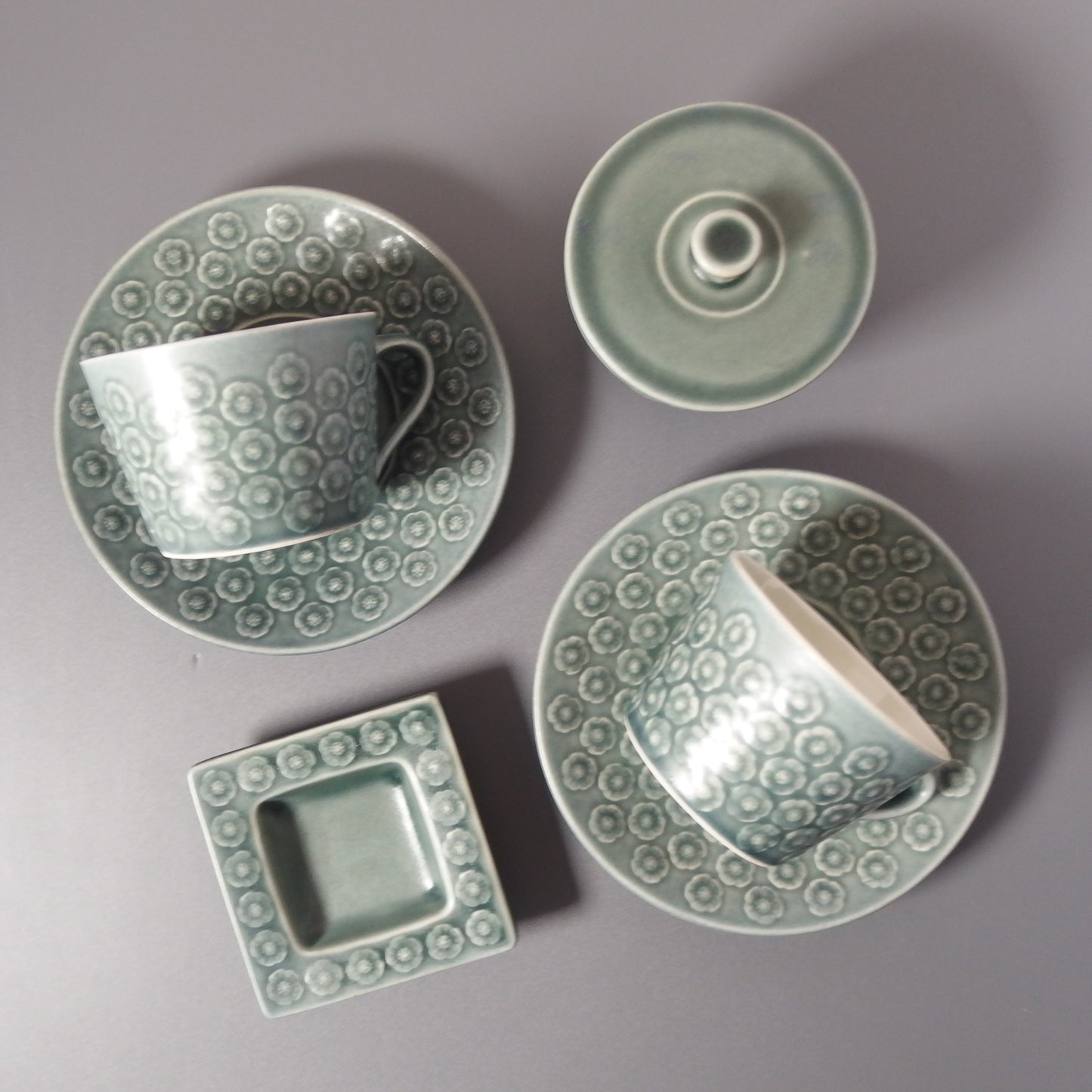 【北欧 ヴィンテージ】Jens.H.Quistgaard （イェンス・クイストゴー） Azur （アズール） square tray