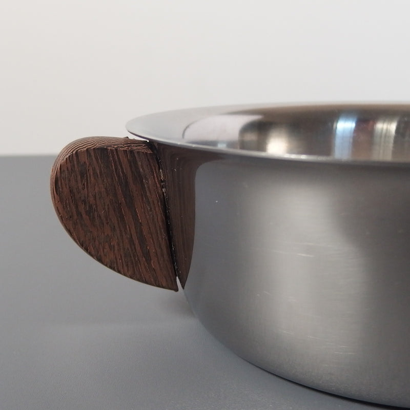 Teak/Stainless handle sugar bowl & creamer │ 北欧ヴィンテージ デンマーク 食器 ボウル チーク/ステンレス