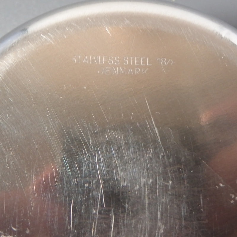 Teak/Stainless handle sugar bowl & creamer │ 北欧ヴィンテージ デンマーク 食器 ボウル チーク/ステンレス