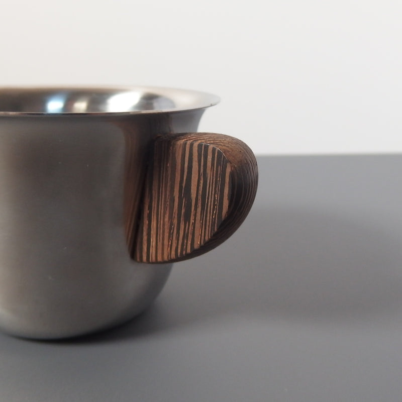 Teak/Stainless handle sugar bowl & creamer │ 北欧ヴィンテージ デンマーク 食器 ボウル チーク/ステンレス