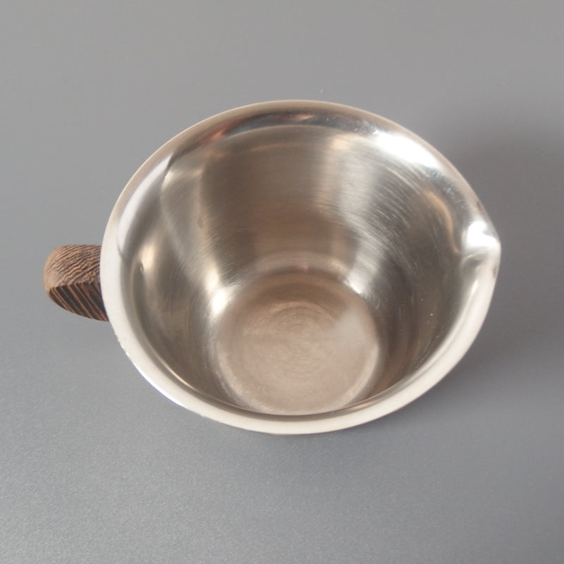 Teak/Stainless handle sugar bowl & creamer │ 北欧ヴィンテージ デンマーク 食器 ボウル チーク/ステンレス