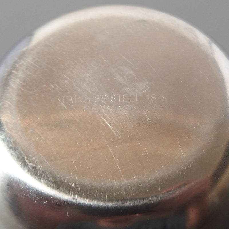 Teak/Stainless handle sugar bowl & creamer │ 北欧ヴィンテージ デンマーク 食器 ボウル チーク/ステンレス