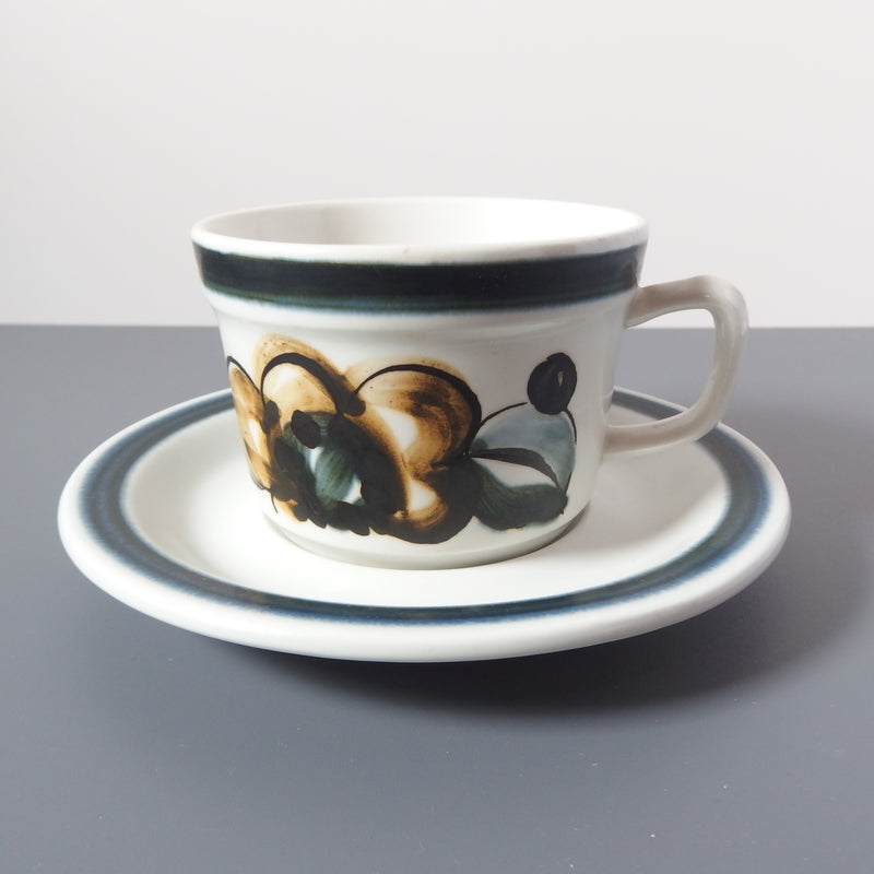 Stavangerflint （スタヴァンゲルフリント）Senja（センヤ） tea cup & saucer │ 北欧 ノルウェー ヴィンテージ ティーカップ 陶磁器