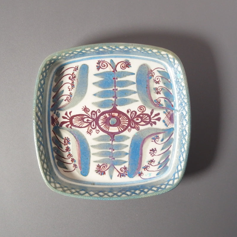 Royal copenhagen （ロイヤルコペンハーゲン） Tenera （テネラ）square plate │ 北欧ヴィンテージ デンマーク 食器 プレート 陶磁器