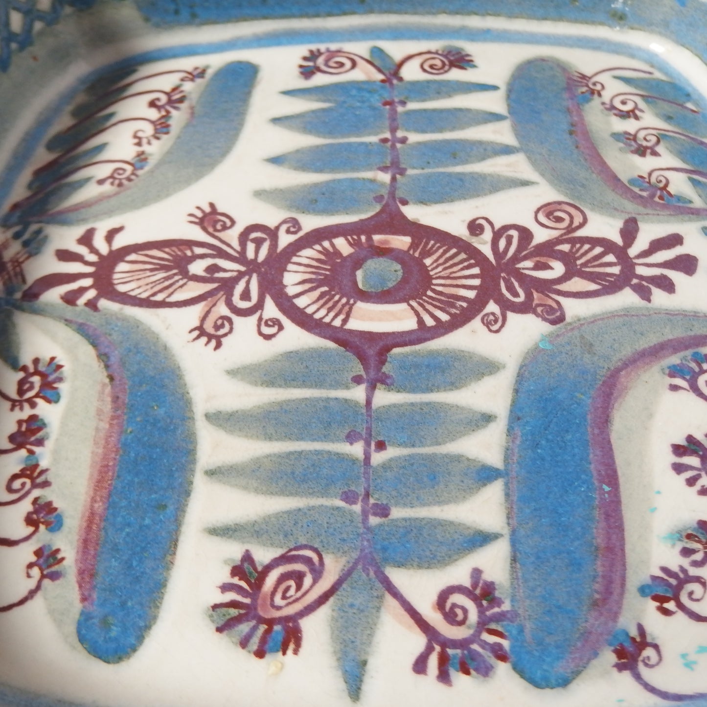 【北欧 ヴィンテージ】Royal copenhagen （ロイヤルコペンハーゲン） Tenera （テネラ）square plate