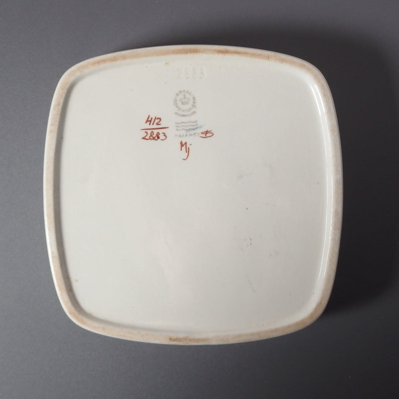 Royal copenhagen （ロイヤルコペンハーゲン） Tenera （テネラ）square plate │ 北欧ヴィンテージ デンマーク 食器 プレート 陶磁器