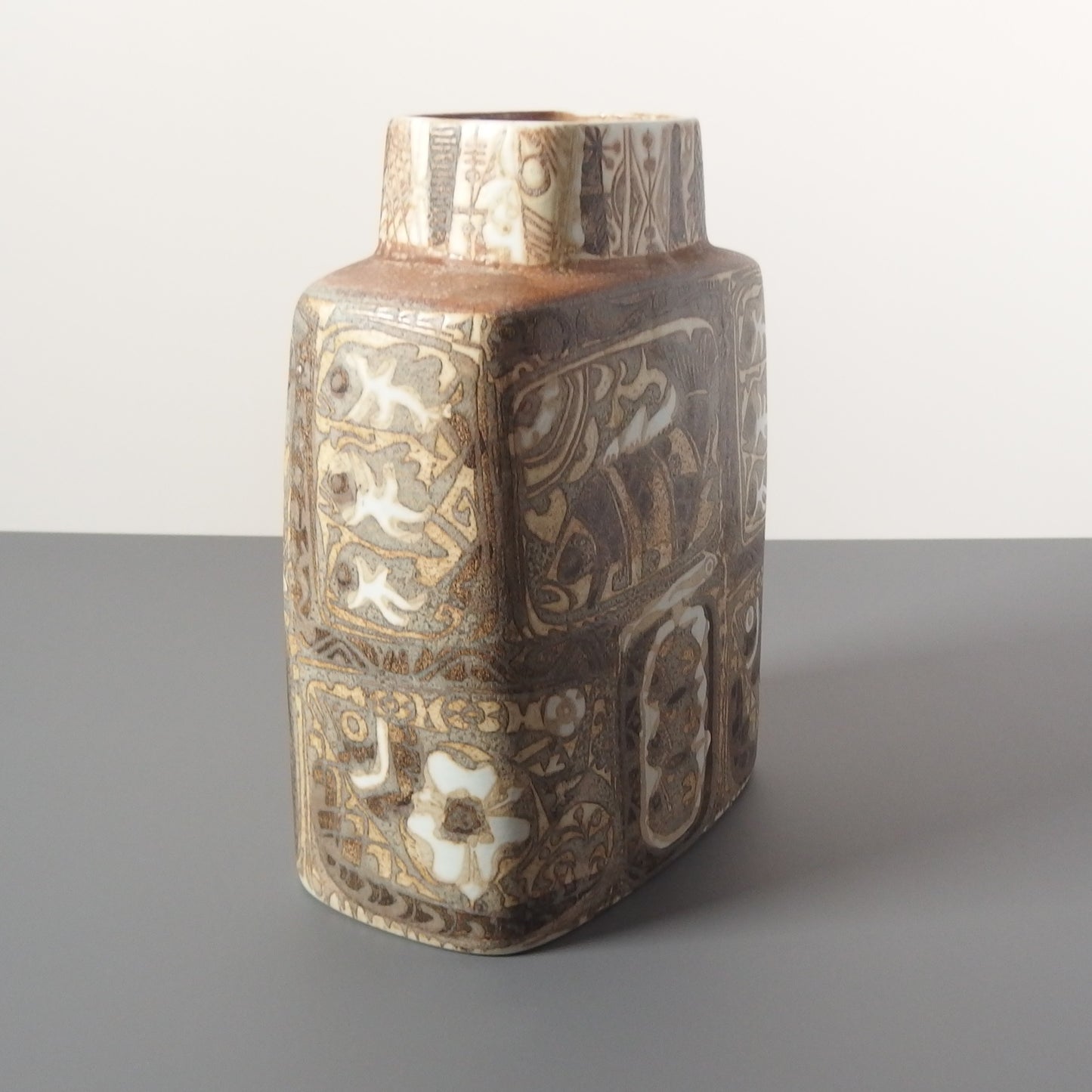 【北欧 ヴィンテージ】Royal copenhagen （ロイヤルコペンハーゲン） Baca （バッカ）vase fish