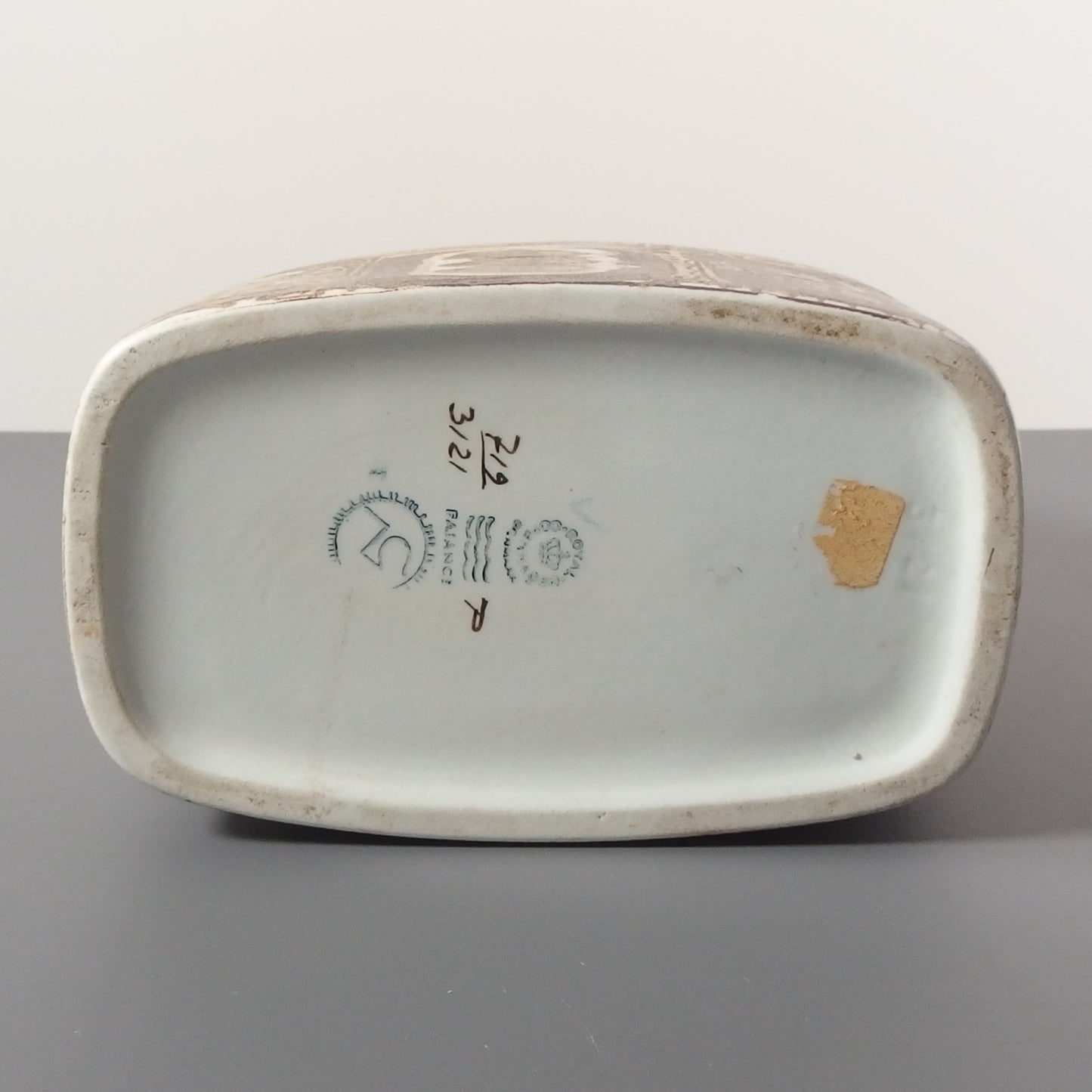 【北欧 ヴィンテージ】Royal copenhagen （ロイヤルコペンハーゲン） Baca （バッカ）vase fish