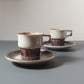 【北欧 ヴィンテージ】Jens.H.Quistgaard （イェンス・クイストゴー） Mexico （メキシコ） coffee cup saucer