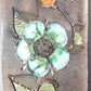 【北欧 ヴィンテージ】Tilgmans Keramik （ティルグマンズ ケラミック） wall plate flower