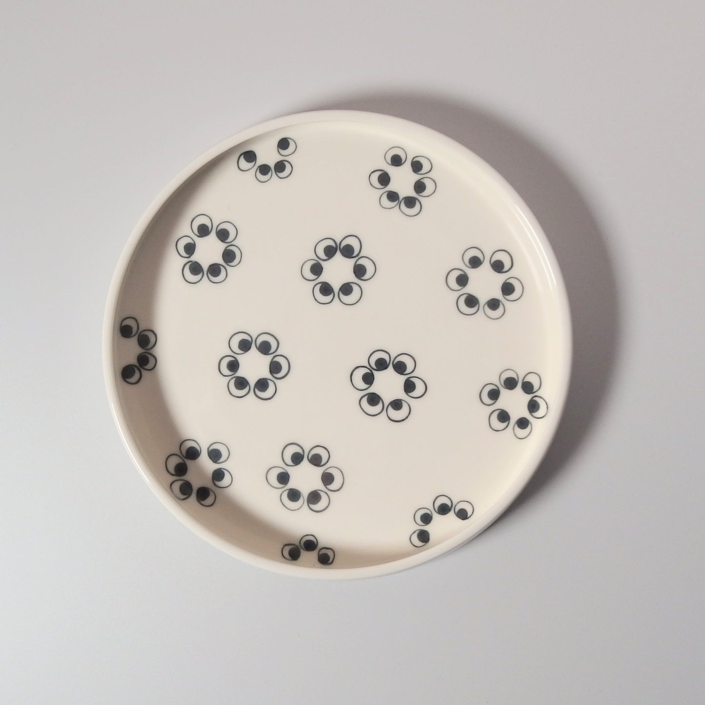 【北欧 ヴィンテージ】Anne Black （アンヌ・ブラック） black is black （ブラック・イズ・ブラック） plate 18cm