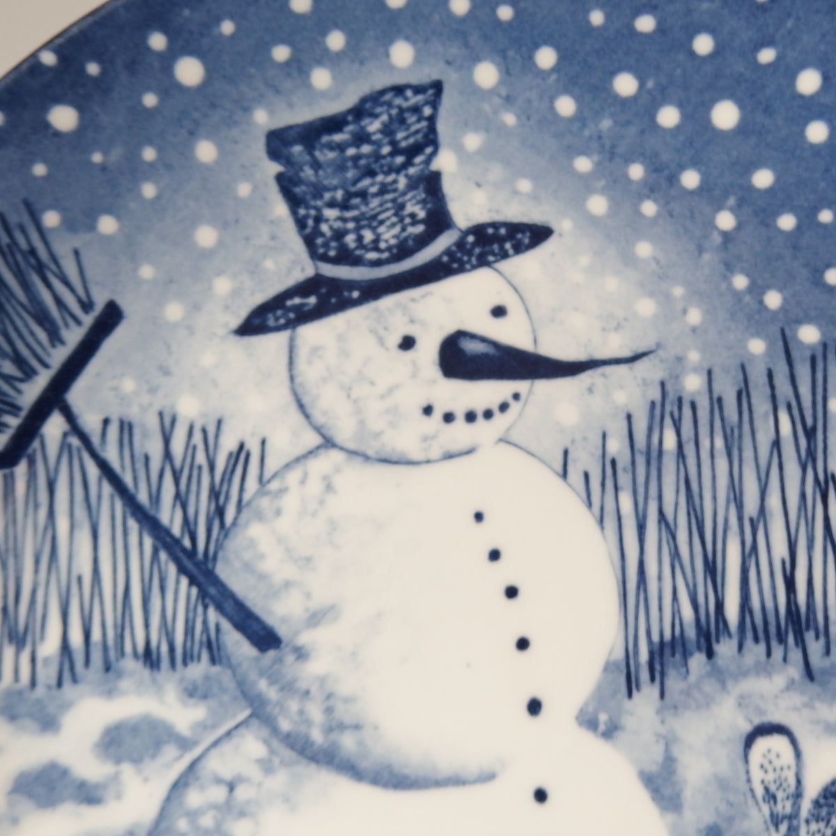 Gustavsberg （グスタフスベリ） christmas plate 1991 │ 北欧 スウェーデン ヴィンテージ クリスマスプレート 陶磁器