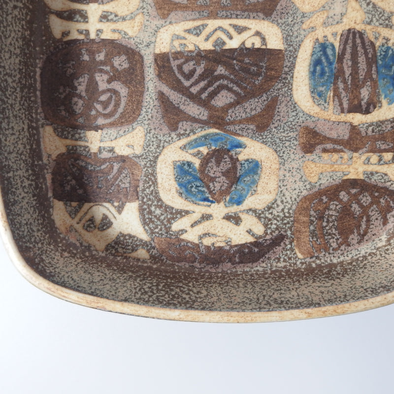 Royal copenhagen （ロイヤルコペンハーゲン） Baca （バッカ）square plate │ 北欧ヴィンテージ デンマーク 食器 プレート 陶磁器