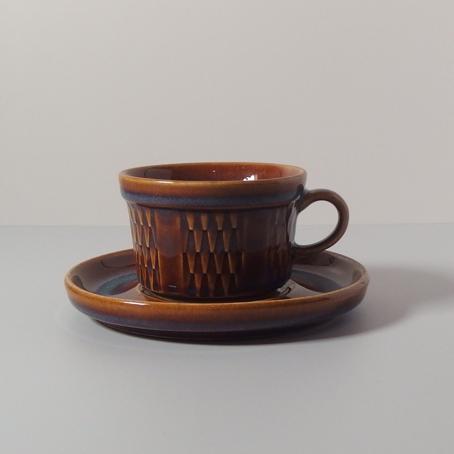 【北欧 デンマーク ヴィンテージ】Soholm （スーホルム） Granit （グラニット） coffee cup brown