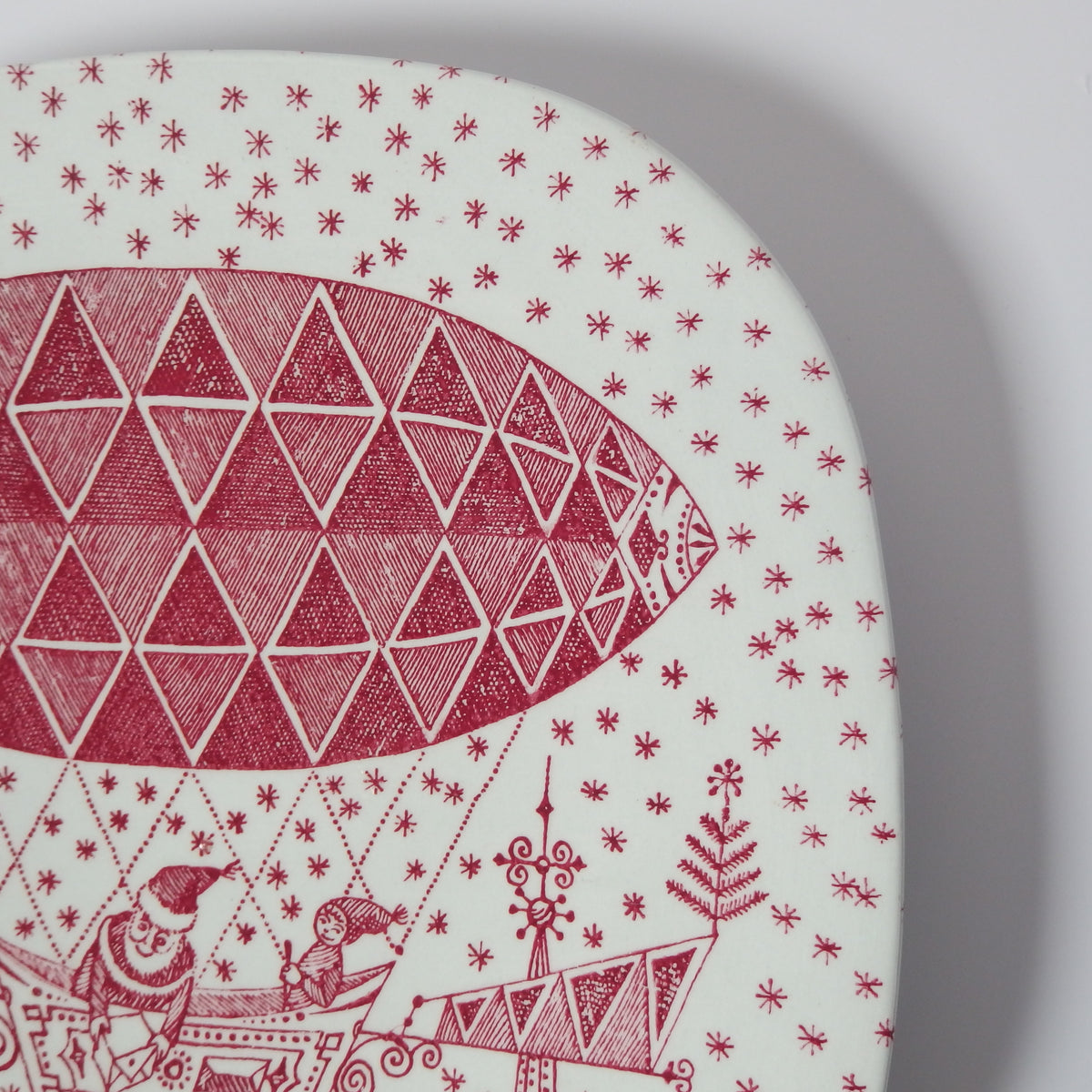 Nymølle（二モーレ） christmas plate │ 北欧ヴィンテージ デンマーク 食器 クリスマスプレート 陶磁器