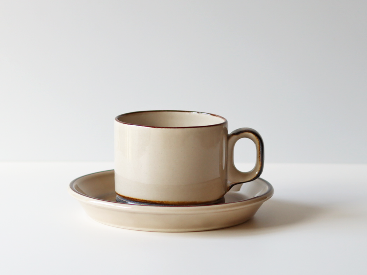 【北欧 デンマーク ヴィンテージ】Quistgaard（クイストゴー） Peru（ペルー） coffee cup saucer