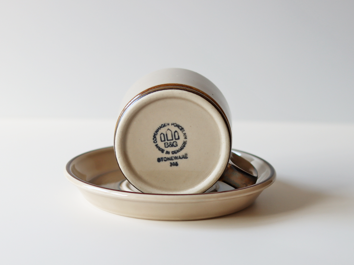【北欧 デンマーク ヴィンテージ】Quistgaard（クイストゴー） Peru（ペルー） coffee cup saucer