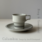 【北欧 デンマーク ヴィンテージ】Quistgaard （クイストゴー） Columbia （コロンビア） coffee C/S