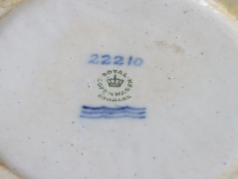 Royal Copenhagen（ロイヤルコペンハーゲン） Harboe Bryggeri 丸皿 ｜ 北欧ヴィンテージ デンマーク