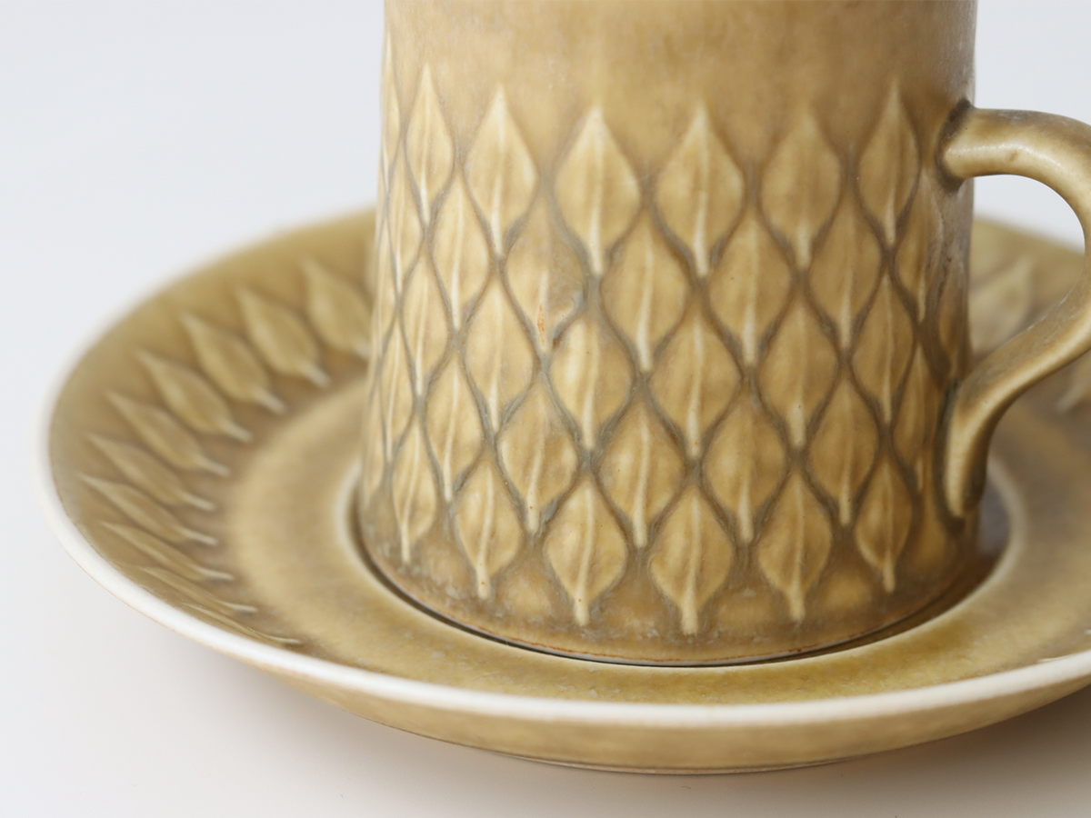 Jens.H.Quistgaard（イェンス・クイストゴー） Relief コーヒーカップ&ソーサー ｜ 北欧ヴィンテージ デンマーク