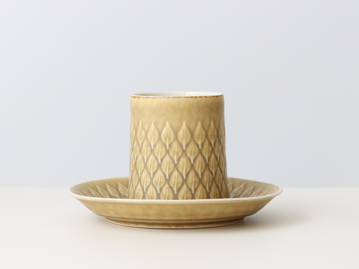 Jens.H.Quistgaard（イェンス・クイストゴー） Relief コーヒーカップ&ソーサー ｜ 北欧ヴィンテージ デンマーク