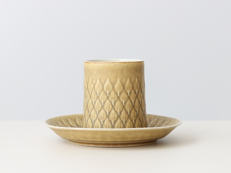 Jens.H.Quistgaard（イェンス・クイストゴー） Relief コーヒーカップ&ソーサー ｜ 北欧ヴィンテージ デンマーク