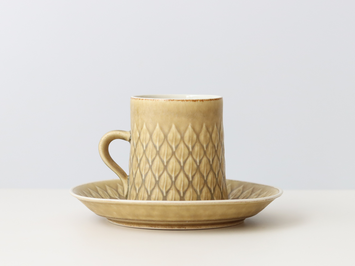 Jens.H.Quistgaard（イェンス・クイストゴー） Relief コーヒーカップ&ソーサー ｜ 北欧ヴィンテージ デンマーク