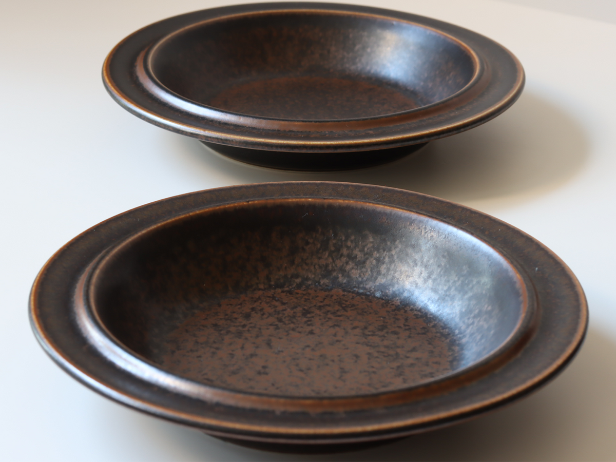 Arabia（アラビア） Ruska 20cm ディーププレート / Ulla Procopé ｜ 北欧ヴィンテージ フィンランド