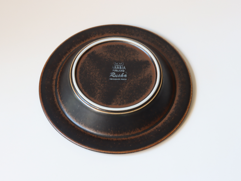 Arabia（アラビア） Ruska 20cm ディーププレート / Ulla Procopé ｜ 北欧ヴィンテージ フィンランド