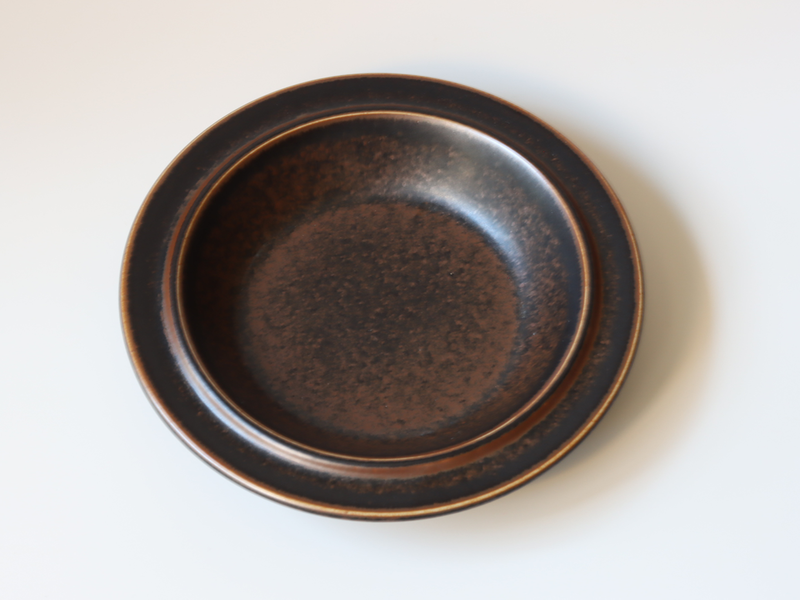 Arabia（アラビア） Ruska 20cm ディーププレート / Ulla Procopé ｜ 北欧ヴィンテージ フィンランド