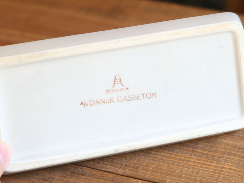 Aluminia（アルミニア） トレイ グレー A/S Dansk Gasbeton ｜ 北欧ヴィンテージ デンマーク