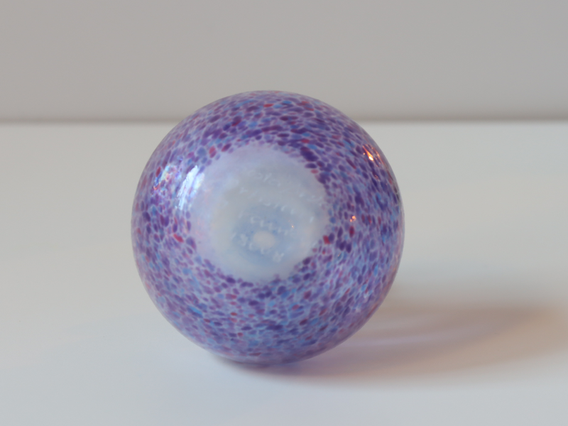 Kosta Boda（コスタ・ボダ） Antikva パープルブルー ボトル H6 / Bertil Vallien ｜ 北欧ヴィンテージ スウェーデン