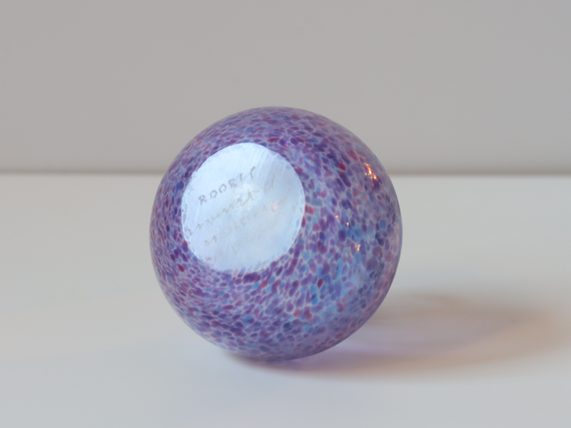 Kosta Boda（コスタ・ボダ） Antikva パープルブルー ボトル H6 / Bertil Vallien ｜ 北欧ヴィンテージ スウェーデン