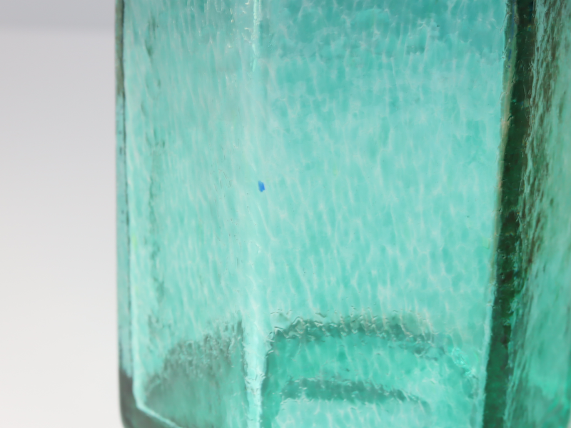 Kosta Boda（コスタ・ボダ） Antikva ブルーグリーン ボトル H26.5 / Bertil Vallien ｜ 北欧ヴィンテージ スウェーデン