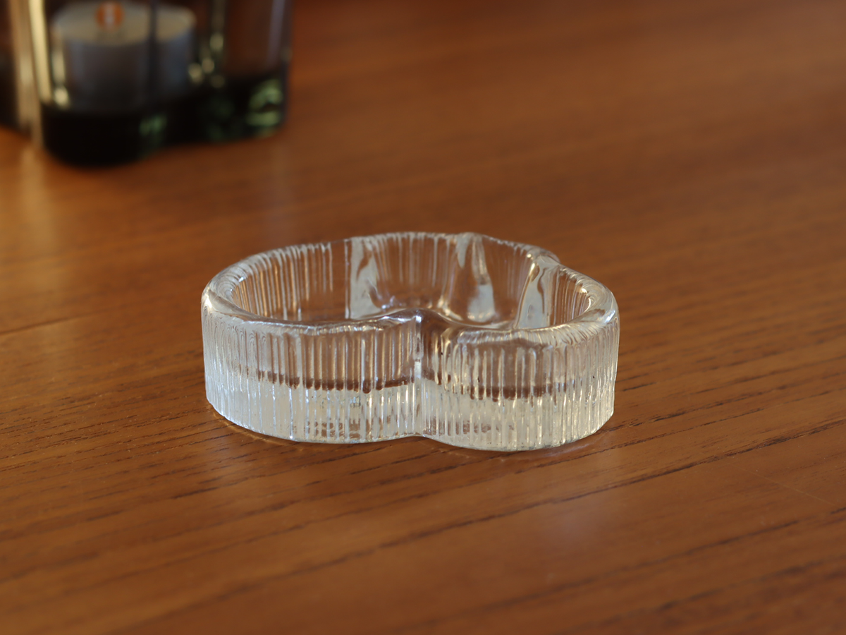 Arabia（アラビア） Cumulus ガラスディッシュ / Markku Salo ｜ 北欧ヴィンテージ フィンランド