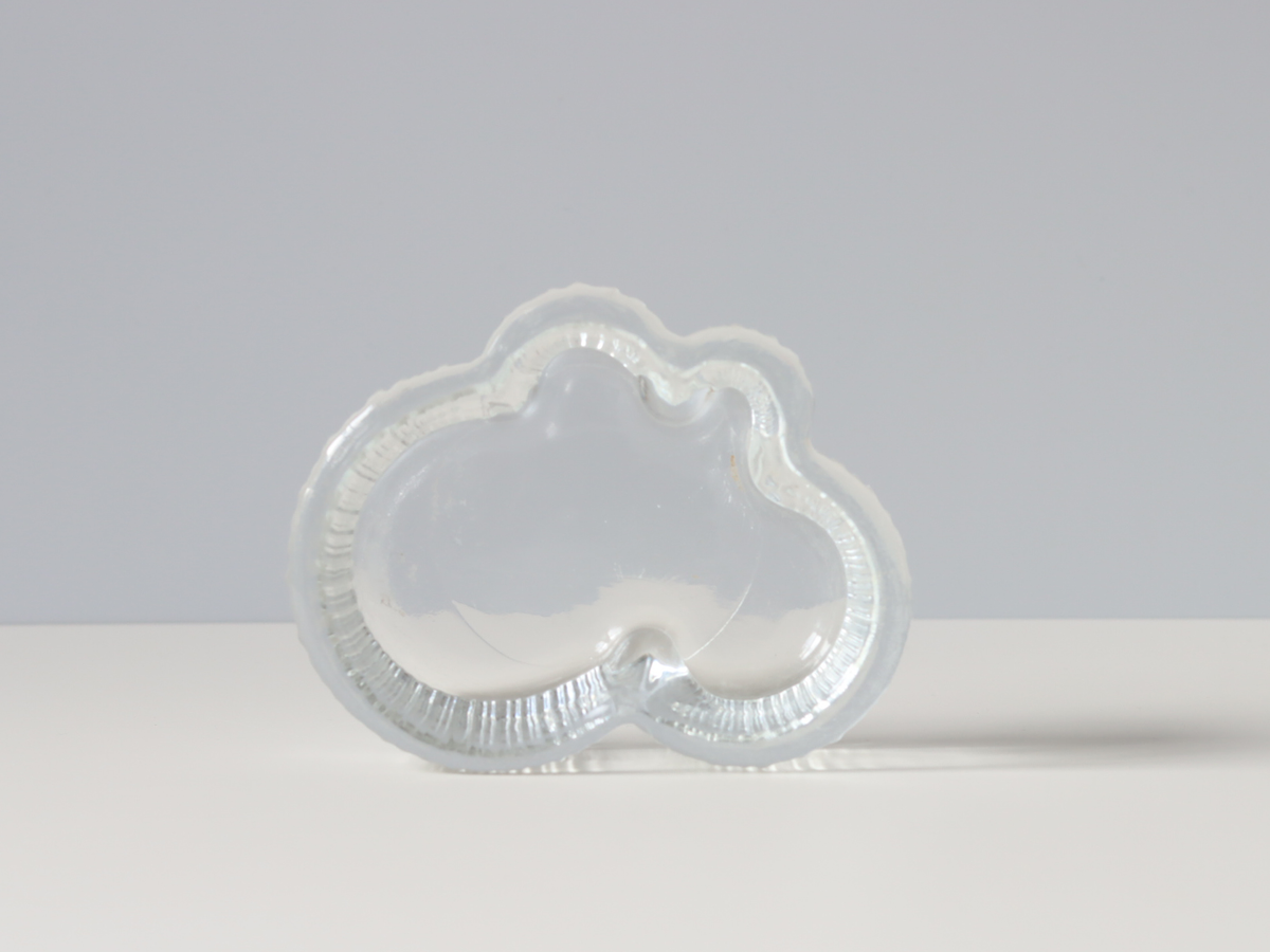 Arabia（アラビア） Cumulus ガラスディッシュ / Markku Salo ｜ 北欧ヴィンテージ フィンランド