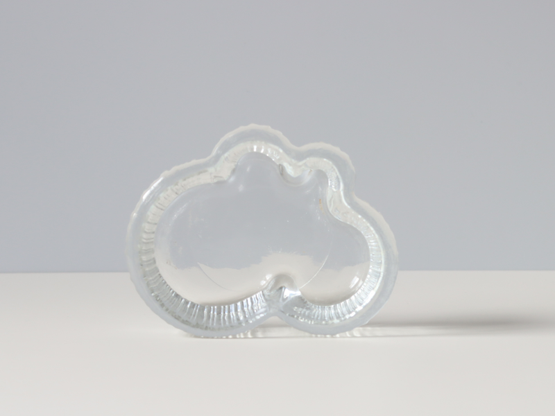 Arabia（アラビア） Cumulus ガラスディッシュ / Markku Salo ｜ 北欧ヴィンテージ フィンランド