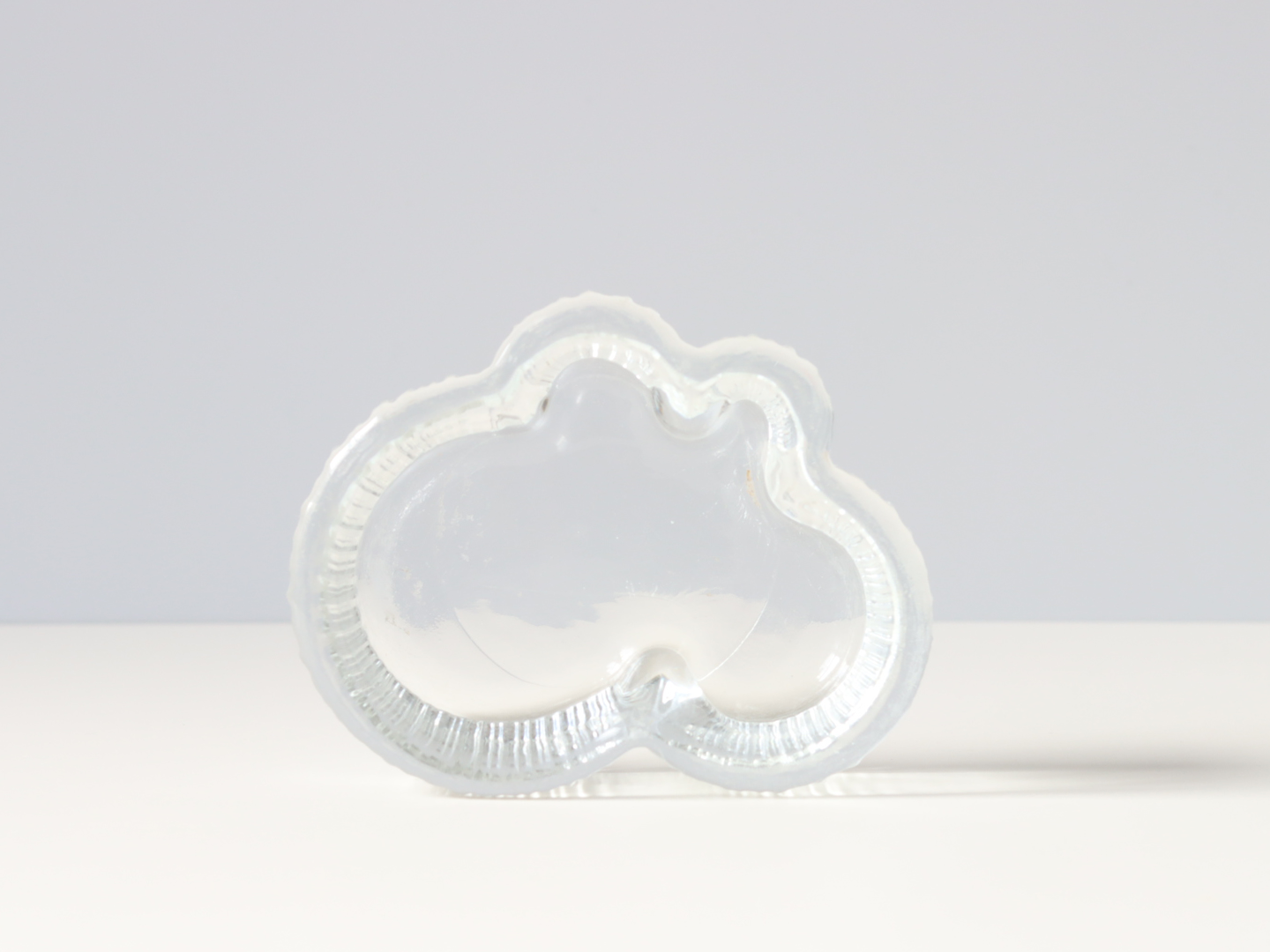 Arabia（アラビア） Cumulus ガラスディッシュ / Markku Salo ｜ 北欧ヴィンテージ フィンランド