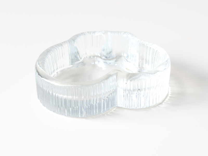 Arabia（アラビア） Cumulus ガラスディッシュ / Markku Salo ｜ 北欧ヴィンテージ フィンランド