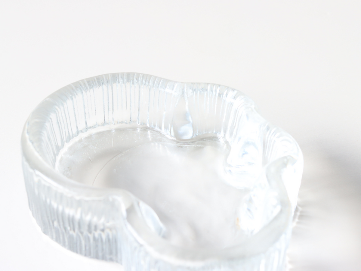 Arabia（アラビア） Cumulus ガラスディッシュ / Markku Salo ｜ 北欧ヴィンテージ フィンランド