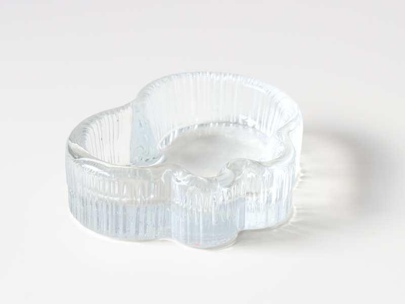 Arabia（アラビア） Cumulus ガラスディッシュ / Markku Salo ｜ 北欧ヴィンテージ フィンランド