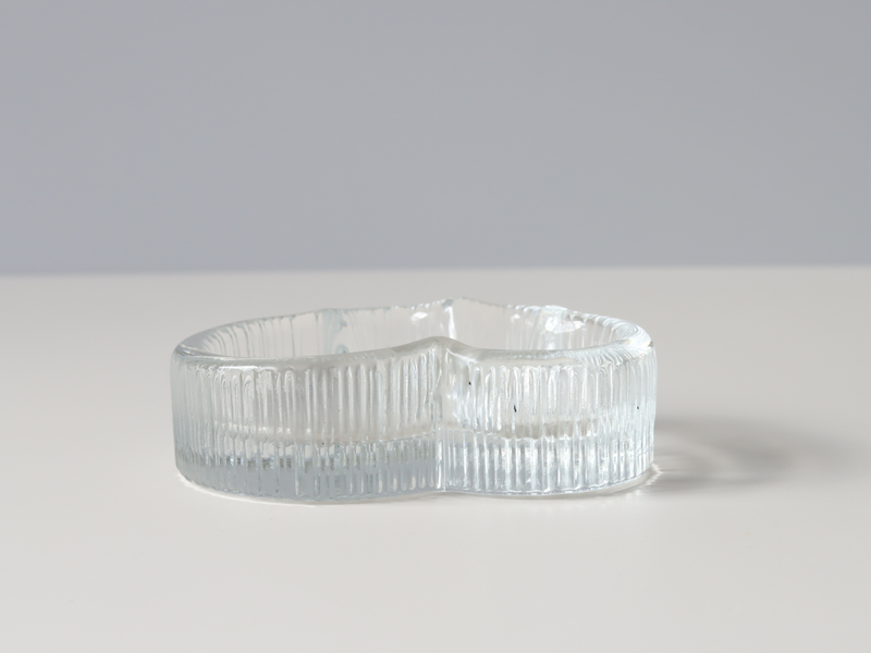 Arabia（アラビア） Cumulus ガラスディッシュ / Markku Salo ｜ 北欧ヴィンテージ フィンランド